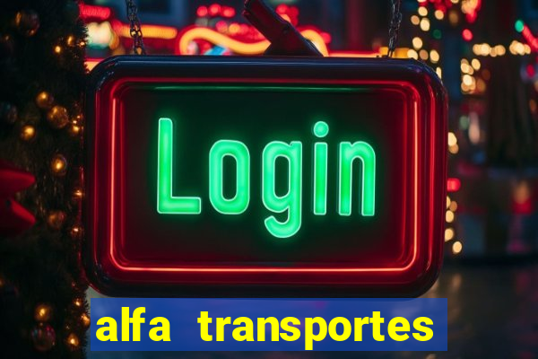 alfa transportes novo hamburgo